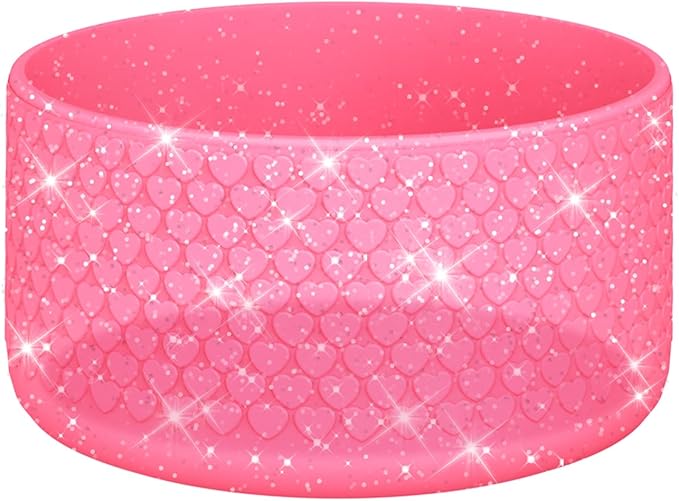 WUQID Protective Bling Heart Texture Silicone
